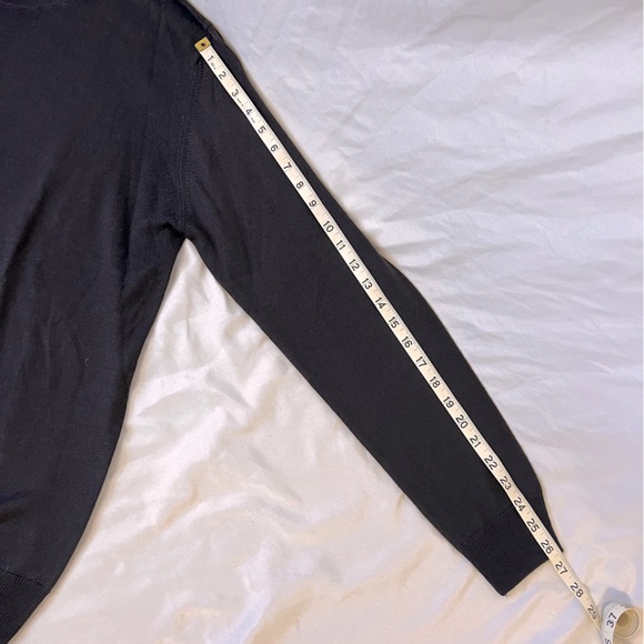 Filippo Riberti Navy Sweater - Men’s Italian Wool Sweater - Picture 9 of 12